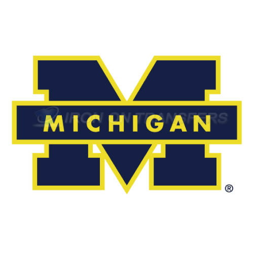 Michigan Wolverines Logo T-shirts Iron On Transfers N5067 - Click Image to Close